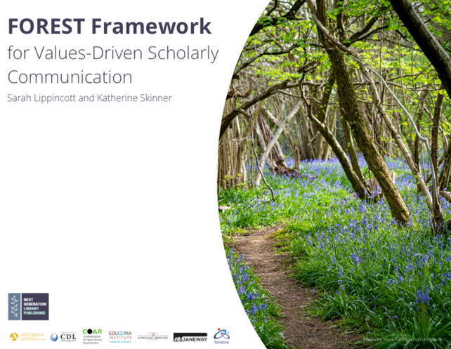 Educopia’s Next Generation Library Publishing (NGLP) Project Releases “FOREST Framework for Values-Driven Scholarly Communication”