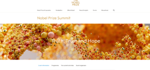 U.S. National Academy of Sciences and Nobel Foundation to Hold Nobel Prize Summit on Countering Misinformation and Building Trust in Science, May 24-26, 2023
